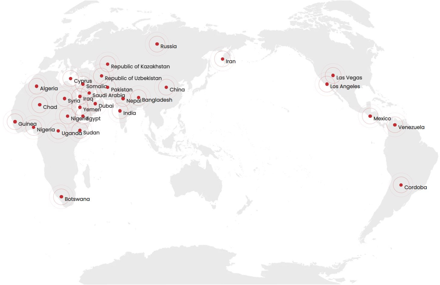WHERE OUR BLOWING MACHINE CUSTOMERS ARE